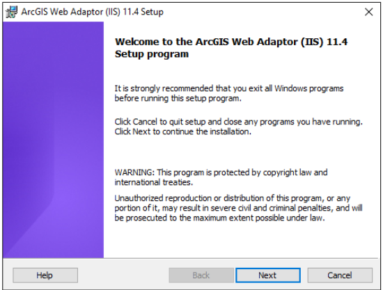 11.setup web adaptor