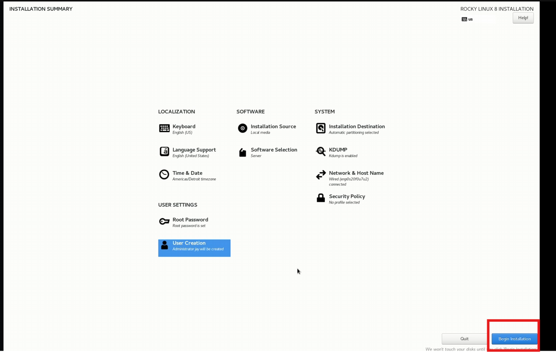 lanjutkan proses instalasi
