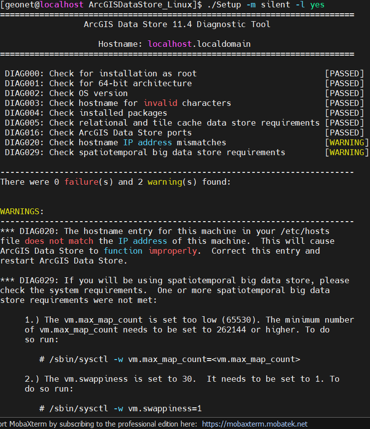 run setup unutk melakukan install