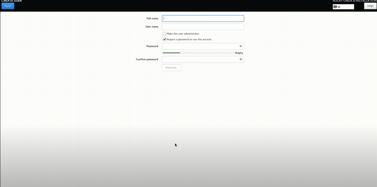 create user 