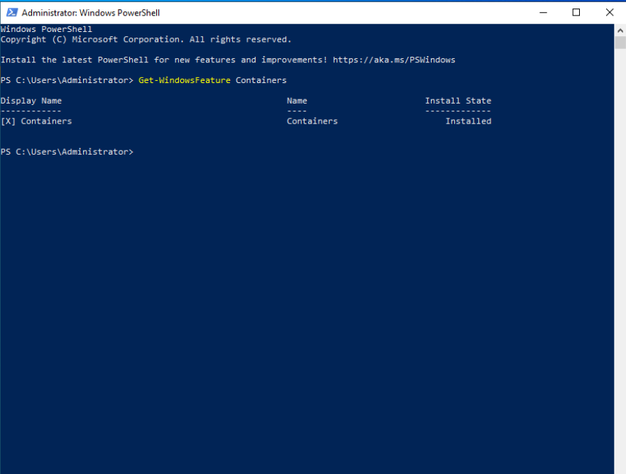 setelah install docker